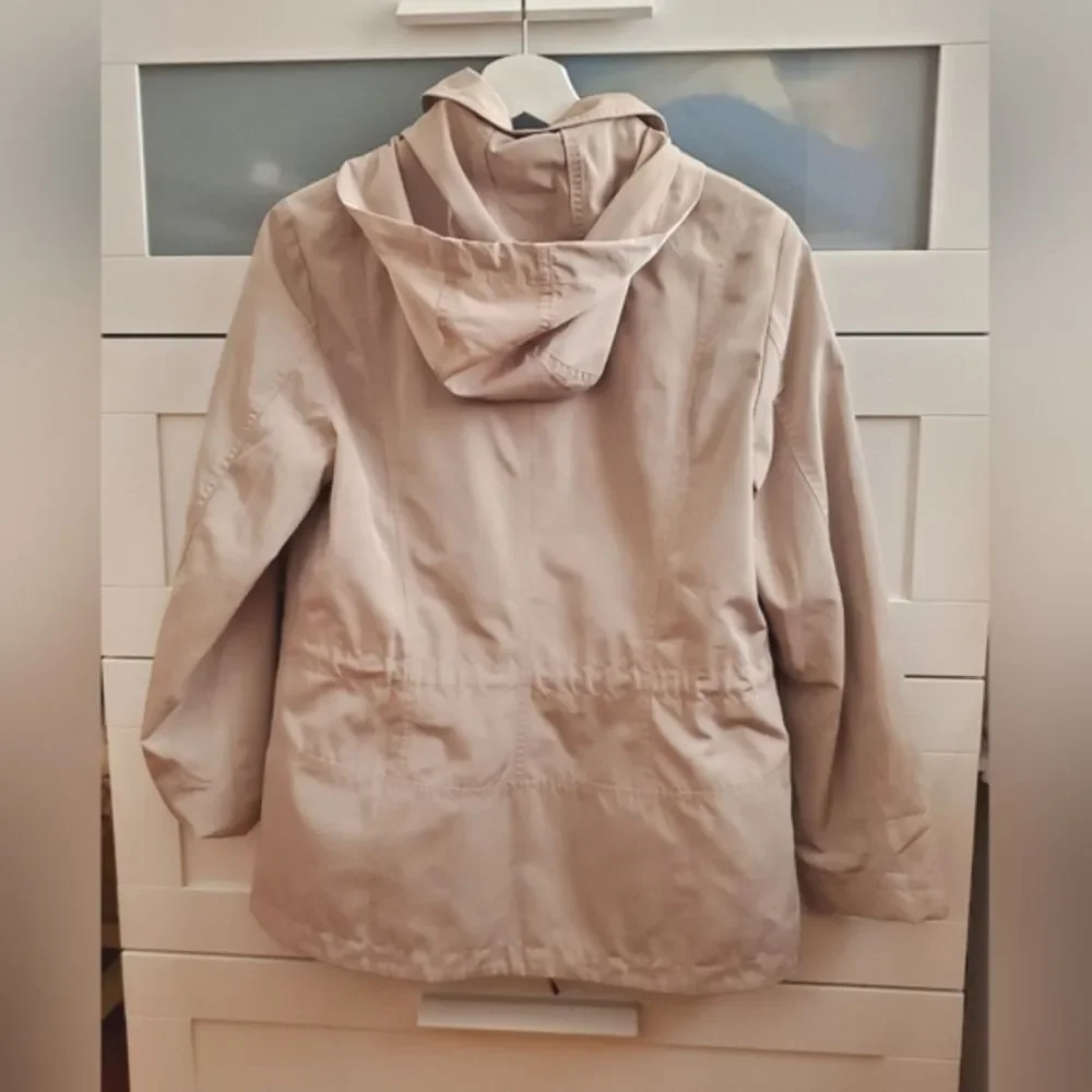 Charter Club Water Resistant Hooded Anorak Jacket Size PM